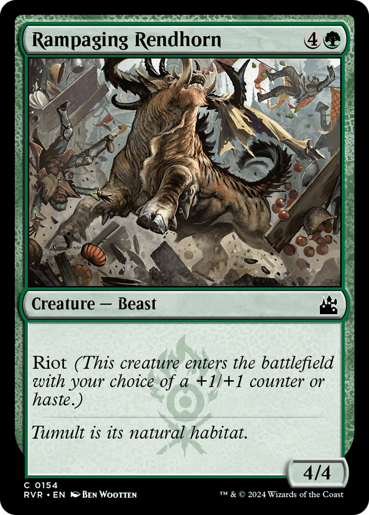 Rampaging Rendhorn [Ravnica Remastered] | Gear Gaming Bentonville