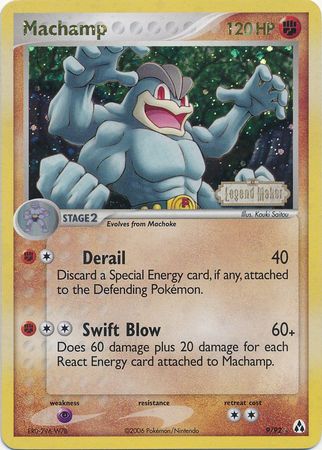 Machamp (9/92) (Stamped) [EX: Legend Maker] | Gear Gaming Bentonville