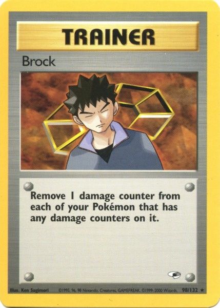 Brock (98/132) [Gym Heroes Unlimited] | Gear Gaming Bentonville