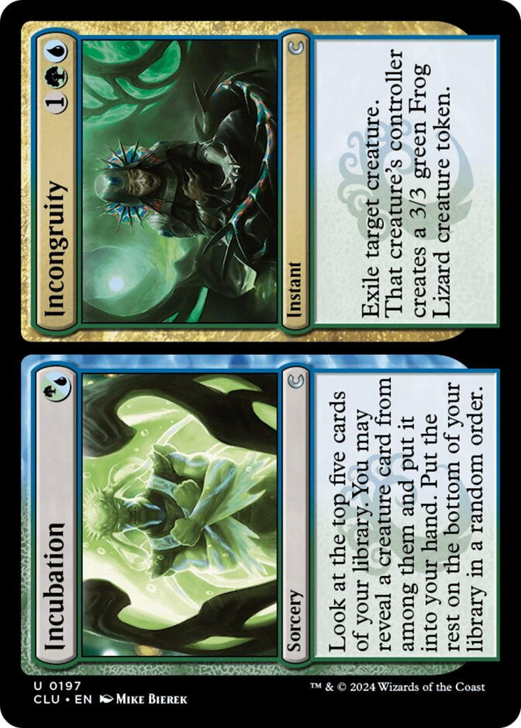 Incubation // Incongruity [Ravnica: Clue Edition] | Gear Gaming Bentonville