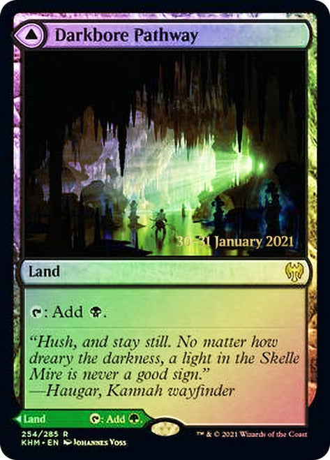 Darkbore Pathway // Slitherbore Pathway  [Kaldheim Prerelease Promos] | Gear Gaming Bentonville