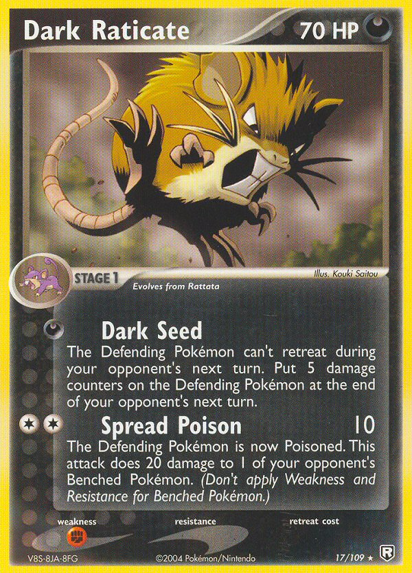 Dark Raticate (17/109) [EX: Team Rocket Returns] | Gear Gaming Bentonville