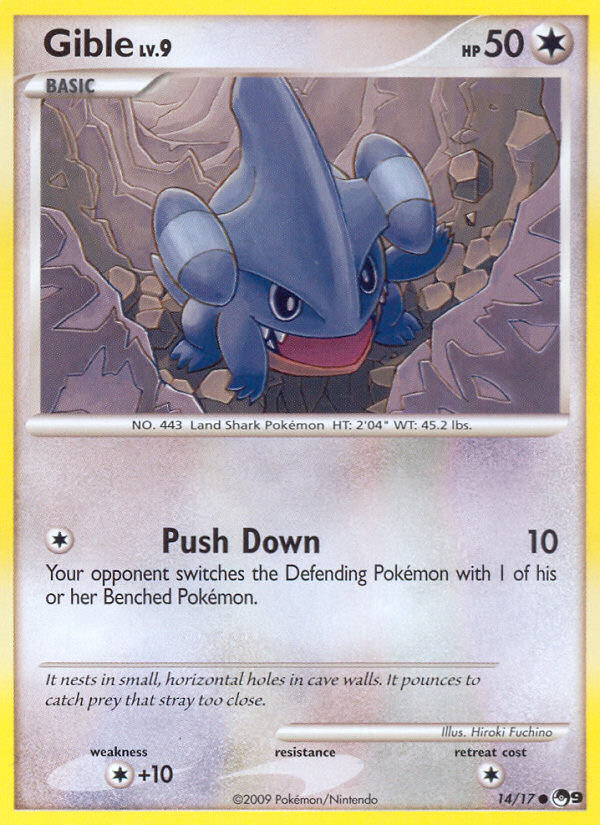 Gible (14/17) [POP Series 9] | Gear Gaming Bentonville