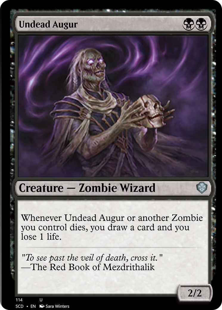 Undead Augur [Starter Commander Decks] | Gear Gaming Bentonville