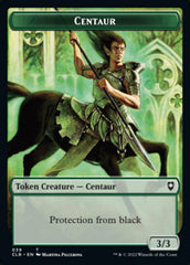 Horror // Centaur Double-sided Token [Commander Legends: Battle for Baldur's Gate Tokens] | Gear Gaming Bentonville