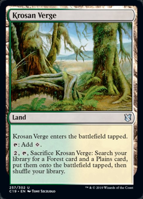 Krosan Verge [Commander 2019] | Gear Gaming Bentonville