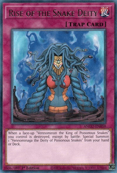 Rise of the Snake Deity (Rare) [ANGU-EN059] Rare | Gear Gaming Bentonville
