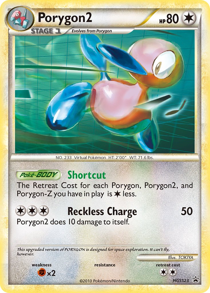 Porygon2 (HGSS23) [HeartGold & SoulSilver: Black Star Promos] | Gear Gaming Bentonville