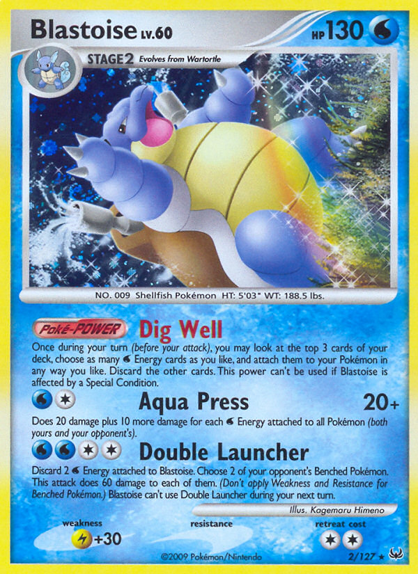 Blastoise (2/127) [Platinum: Base Set] | Gear Gaming Bentonville