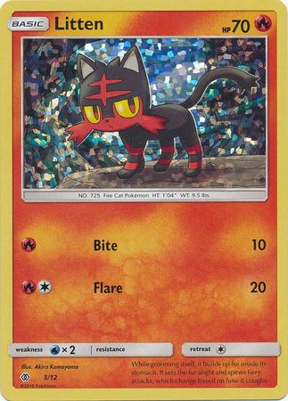 Litten (3/12) [McDonald's Promos: 2017 Collection] | Gear Gaming Bentonville