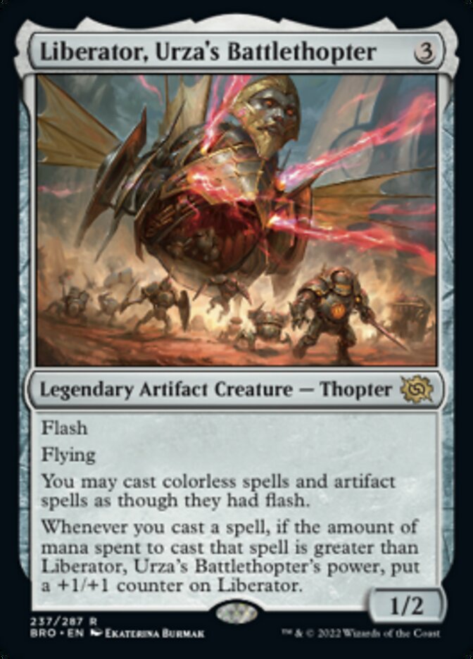 Liberator, Urza's Battlethopter [The Brothers' War] | Gear Gaming Bentonville