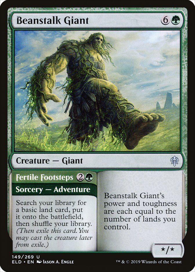 Beanstalk Giant // Fertile Footsteps [Throne of Eldraine] | Gear Gaming Bentonville