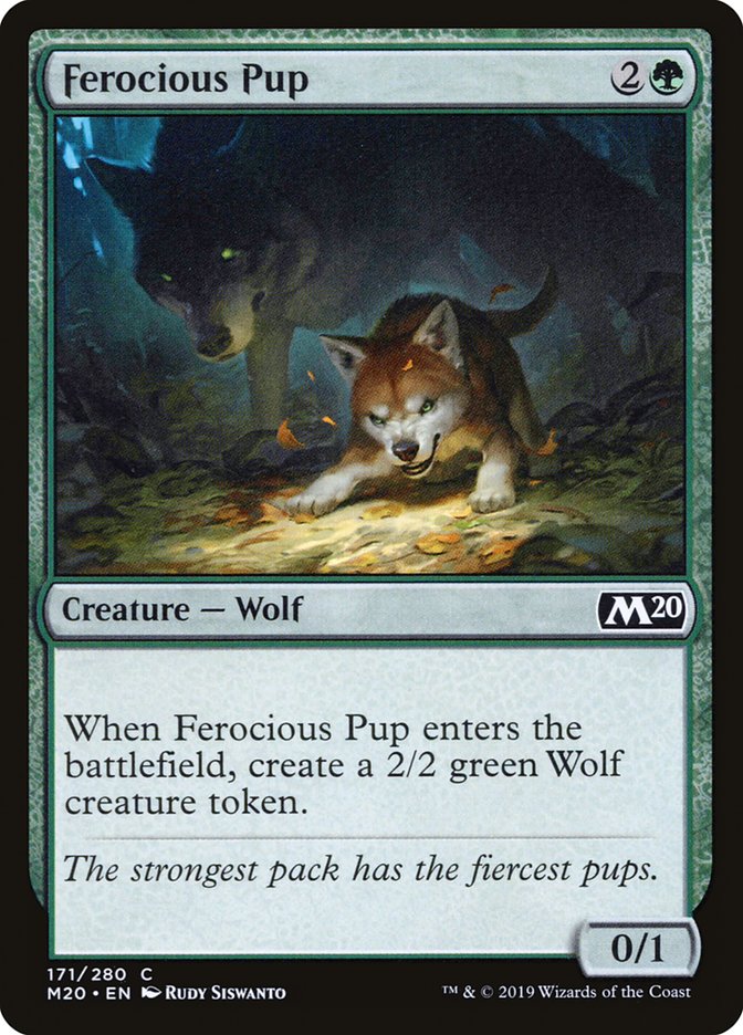 Ferocious Pup [Core Set 2020] | Gear Gaming Bentonville