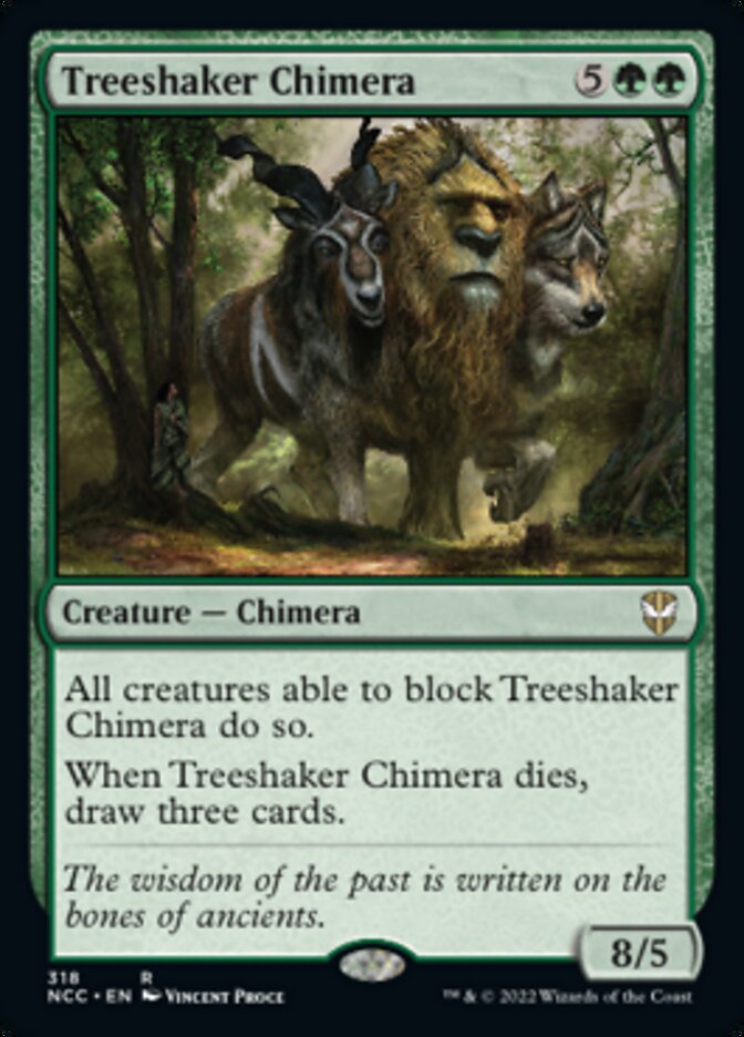 Treeshaker Chimera [Streets of New Capenna Commander] | Gear Gaming Bentonville