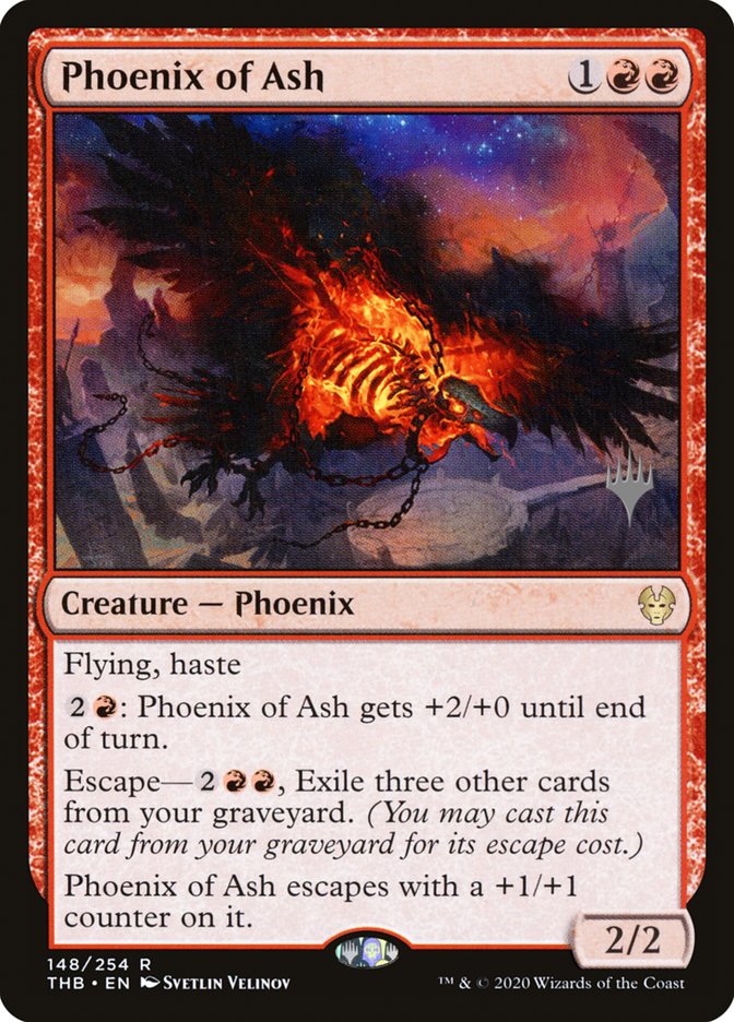 Phoenix of Ash (Promo Pack) [Theros Beyond Death Promos] | Gear Gaming Bentonville