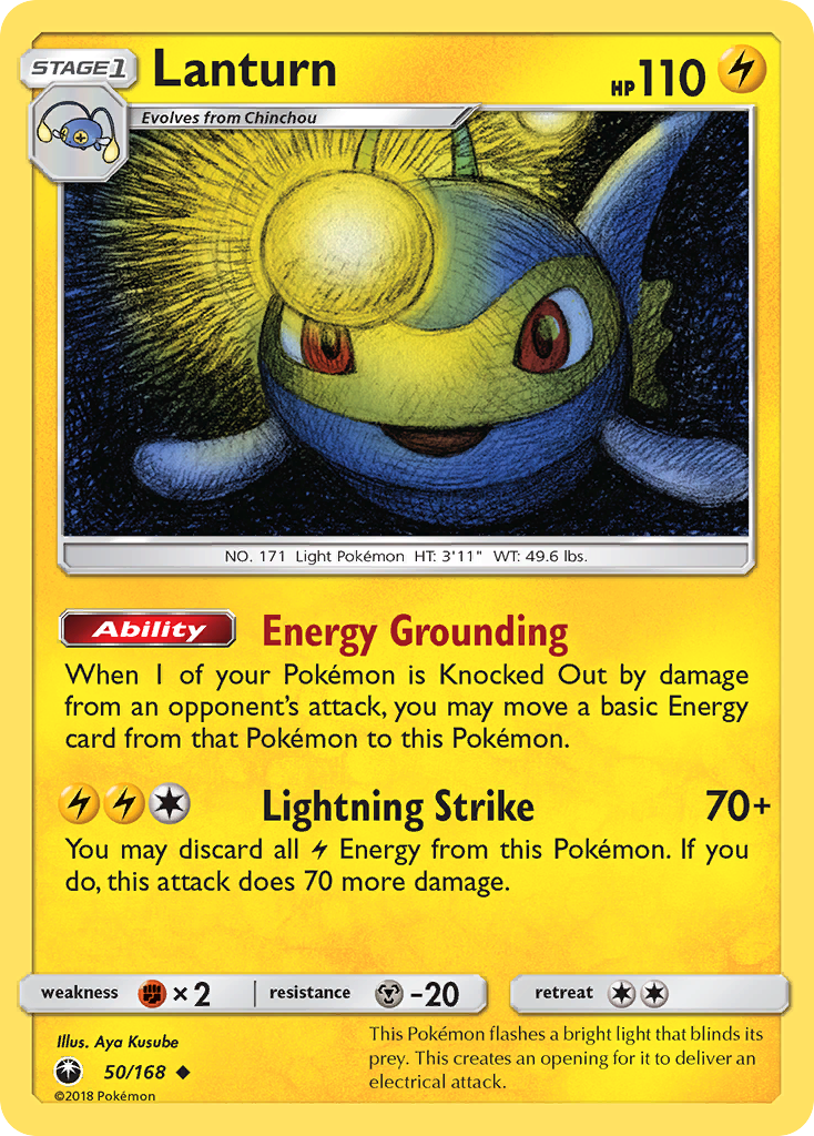 Lanturn (50/168) [Sun & Moon: Celestial Storm] | Gear Gaming Bentonville