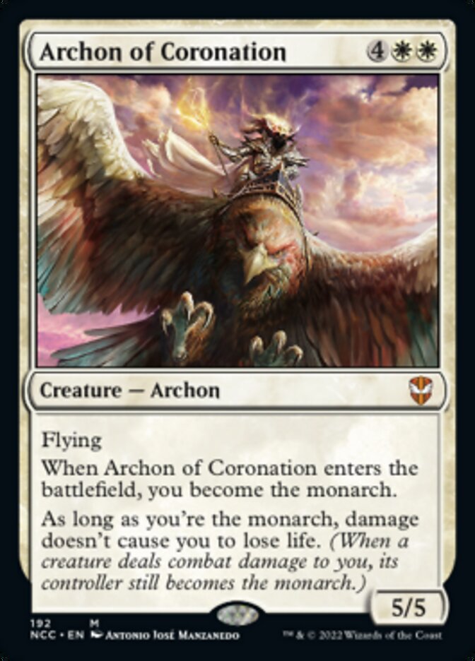 Archon of Coronation [Streets of New Capenna Commander] | Gear Gaming Bentonville