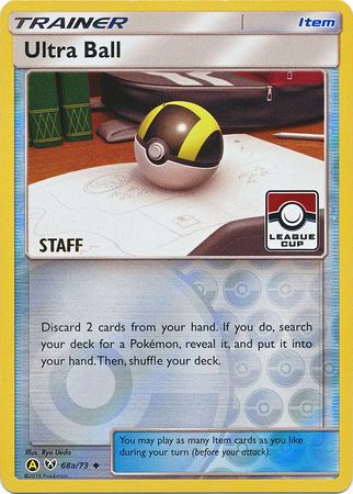 Ultra Ball (68a/73) (League Promo Staff) [Sun & Moon: Shining Legends] | Gear Gaming Bentonville