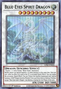 Blue-Eyes Spirit Dragon (Green) [LDS2-EN020] Ultra Rare | Gear Gaming Bentonville