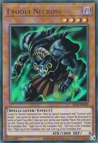 Exodia Necross (25th Anniversary) [DCR-EN020] Ultra Rare | Gear Gaming Bentonville