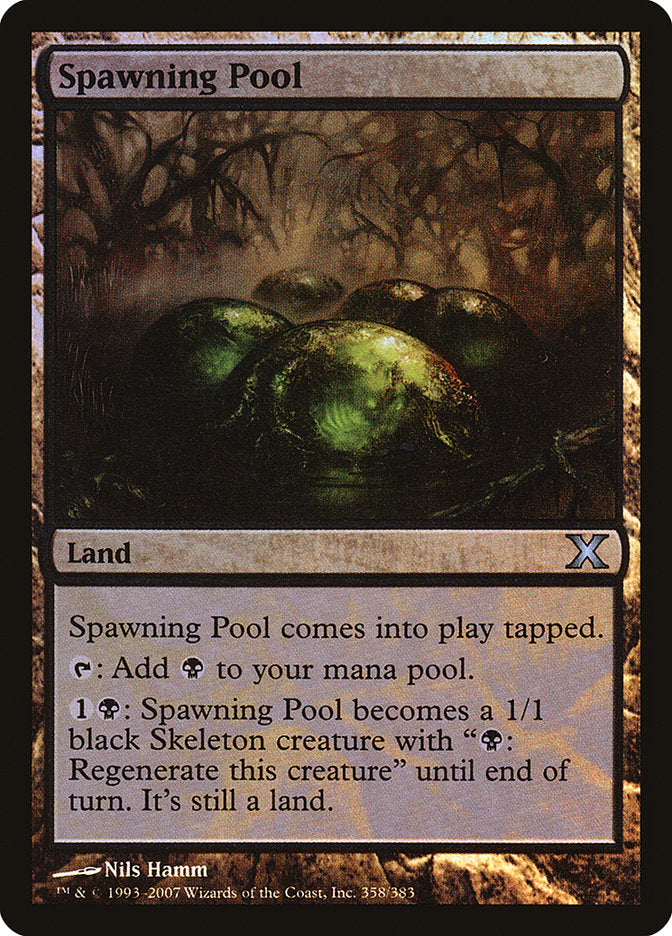 Spawning Pool (Premium Foil) [Tenth Edition] | Gear Gaming Bentonville