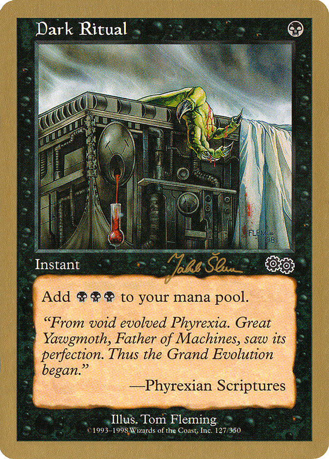 Dark Ritual (Jakub Slemr) [World Championship Decks 1999] | Gear Gaming Bentonville