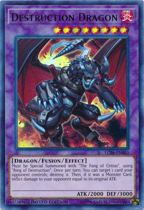 Destruction Dragon - LC06-EN003 [LC06-EN003] Ultra Rare | Gear Gaming Bentonville