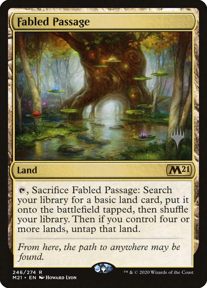 Fabled Passage (Promo Pack) [Core Set 2021 Promos] | Gear Gaming Bentonville