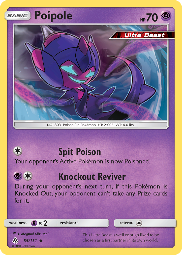 Poipole (55/131) [Sun & Moon: Forbidden Light] | Gear Gaming Bentonville