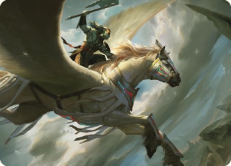 Cleaving Skyrider Art Card [Dominaria United Art Series] | Gear Gaming Bentonville