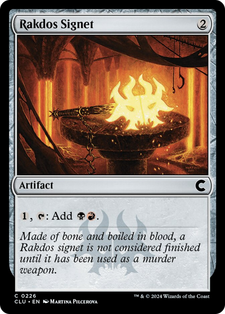 Rakdos Signet [Ravnica: Clue Edition] | Gear Gaming Bentonville