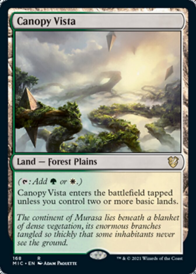 Canopy Vista [Innistrad: Midnight Hunt Commander] | Gear Gaming Bentonville