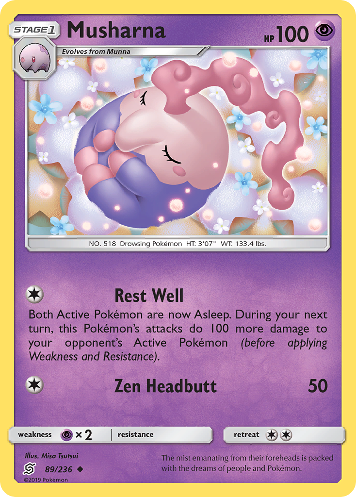 Musharna (89/236) [Sun & Moon: Unified Minds] | Gear Gaming Bentonville