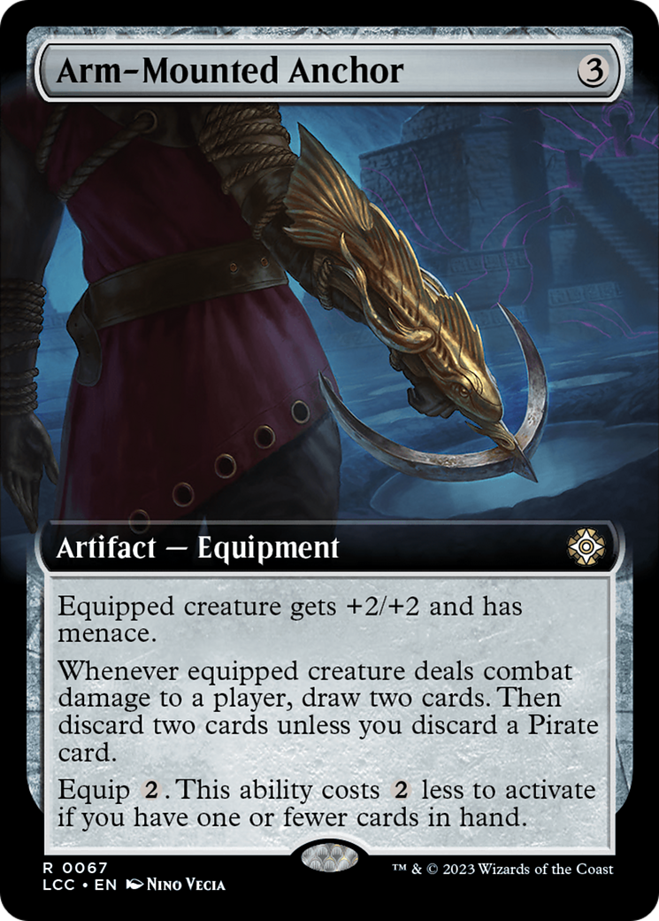 Arm-Mounted Anchor (Extended Art) [The Lost Caverns of Ixalan Commander] | Gear Gaming Bentonville