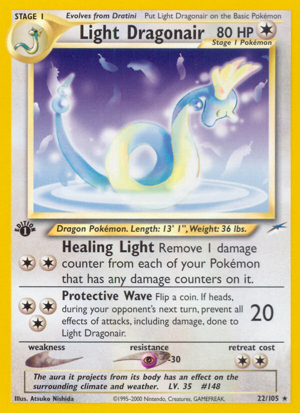 Light Dragonair (22/105) [Neo Destiny 1st Edition] | Gear Gaming Bentonville