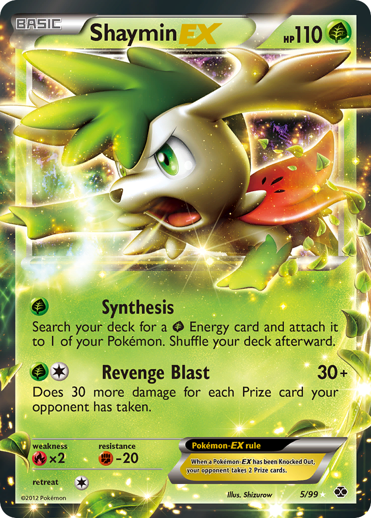 Shaymin EX (5/99) [Black & White: Next Destinies] | Gear Gaming Bentonville