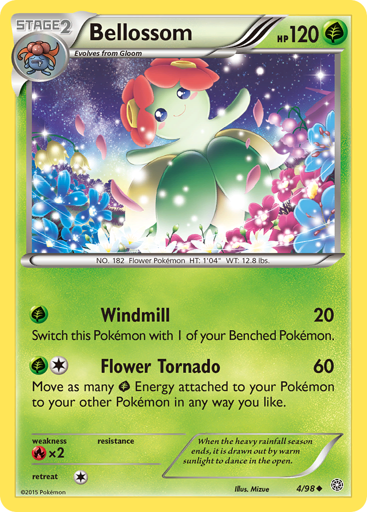 Bellossom (4/98) [XY: Ancient Origins] | Gear Gaming Bentonville