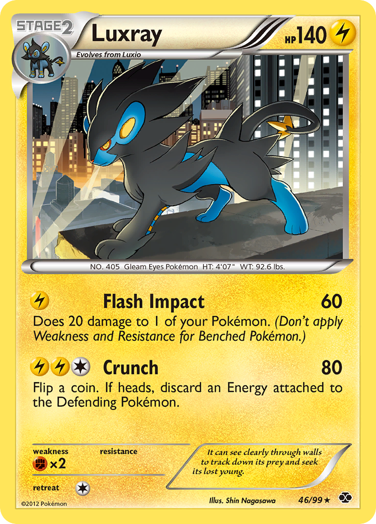 Luxray (46/99) [Black & White: Next Destinies] | Gear Gaming Bentonville