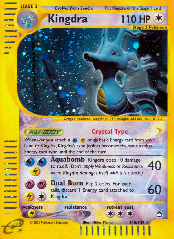 Kingdra (148/147) [Aquapolis] | Gear Gaming Bentonville