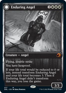 Enduring Angel // Angelic Enforcer [Innistrad: Double Feature] | Gear Gaming Bentonville