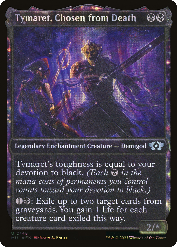 Tymaret, Chosen from Death (Halo Foil) [Multiverse Legends] | Gear Gaming Bentonville