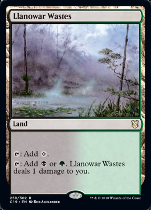 Llanowar Wastes [Commander 2019] | Gear Gaming Bentonville