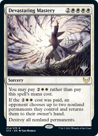 Devastating Mastery (Promo Pack) [Strixhaven: School of Mages Promos] | Gear Gaming Bentonville