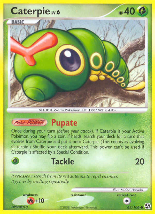 Caterpie (63/106) [Diamond & Pearl: Great Encounters] | Gear Gaming Bentonville