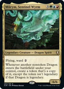 Miirym, Sentinel Wyrm [Commander Legends: Battle for Baldur's Gate] | Gear Gaming Bentonville