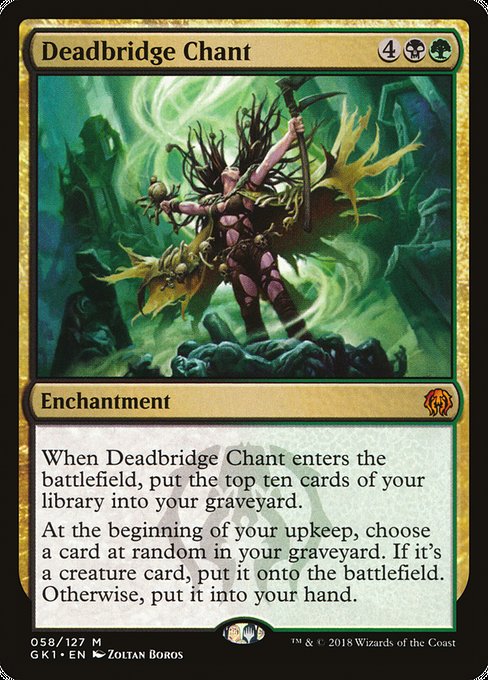 Deadbridge Chant [Guilds of Ravnica: Guild Kits] | Gear Gaming Bentonville