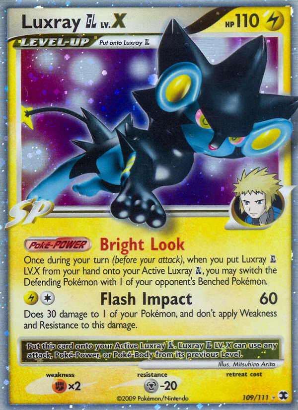 Luxray GL LV.X (109/111) [Platinum: Rising Rivals] | Gear Gaming Bentonville