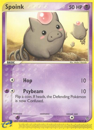 Spoink (74/97) [EX: Dragon] | Gear Gaming Bentonville