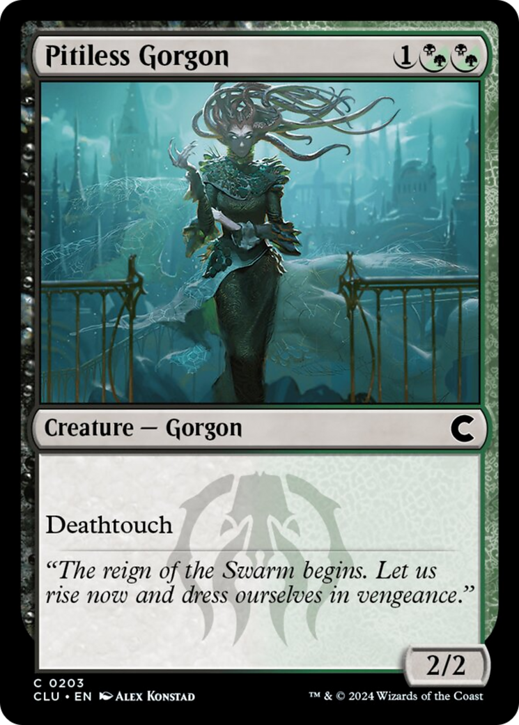 Pitiless Gorgon [Ravnica: Clue Edition] | Gear Gaming Bentonville