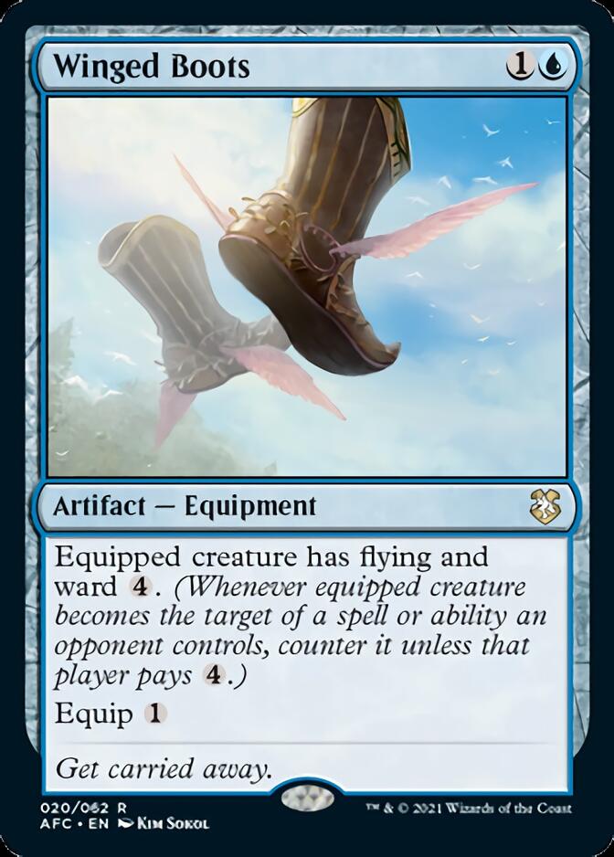 Winged Boots [Dungeons & Dragons: Adventures in the Forgotten Realms Commander] | Gear Gaming Bentonville